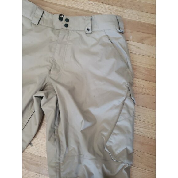 BURTON Pants Mens La Costa Nostra Ronin Ski Snowboard Tan Large - Picture 7 of 16